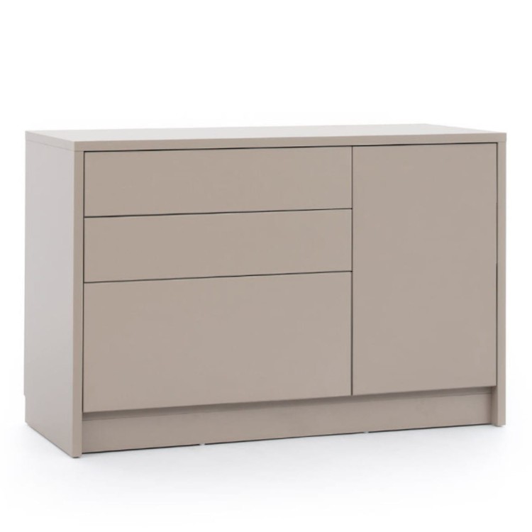 Komoda GENIUS 1D3S (mat)
